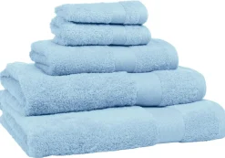 Egyptisk håndklæde lyseblå