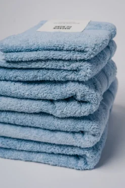 Egyptisk håndklæde lyseblå