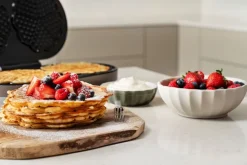 Electa Vaffeljern Dobbelt 2 Vafler Grå