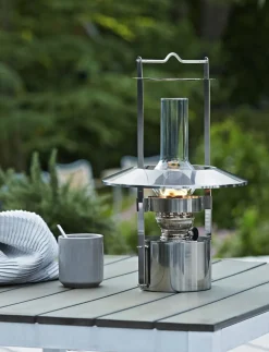 EM skibslampe H 43 cm steel