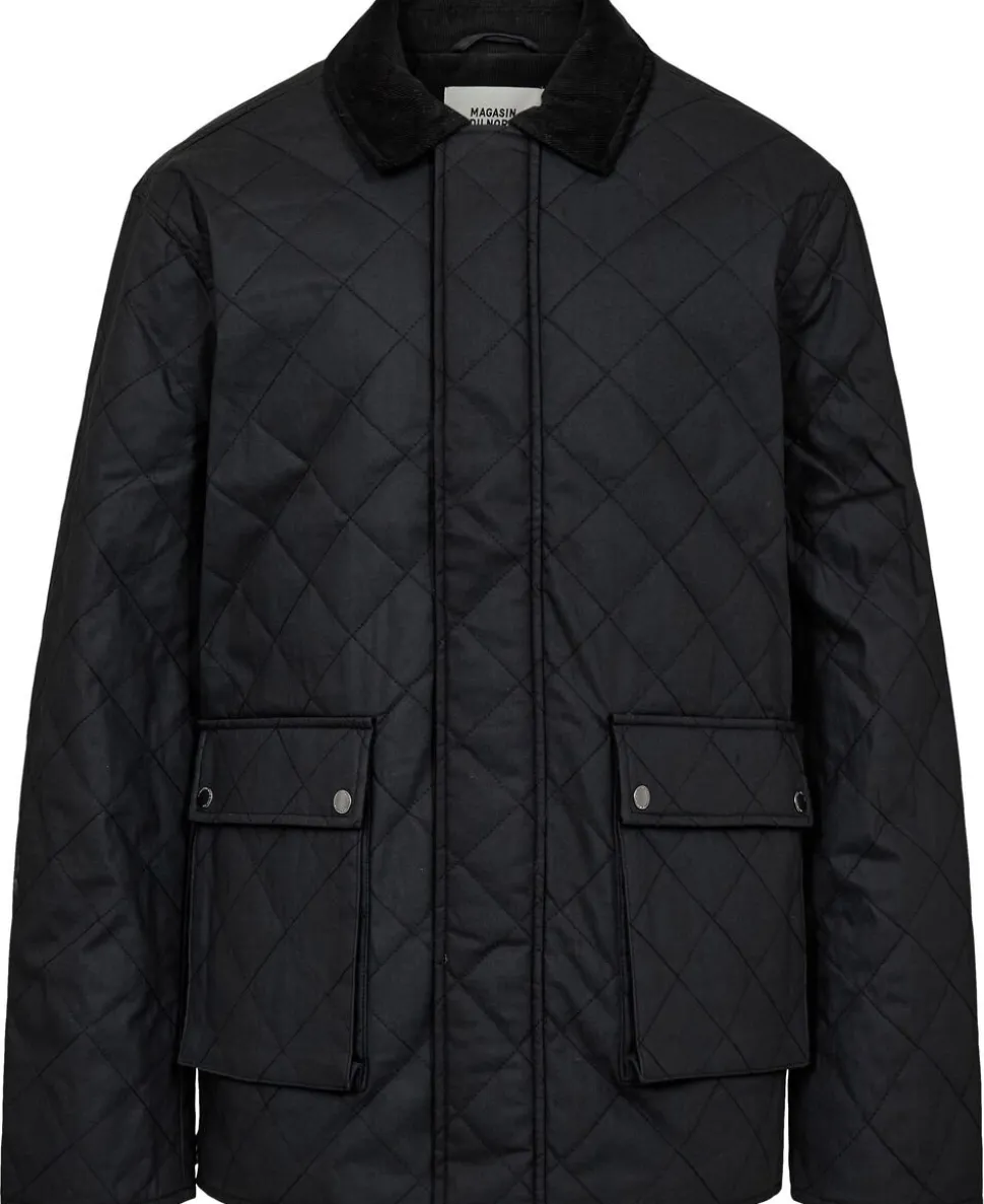 Emerson 4 Coated quiltet jakke - GRS