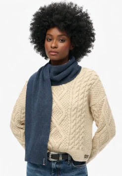 ESSENTIAL LOGO KNITTED SCARF