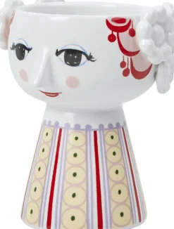 Eva Lysestage H9. 5 cm lavendel