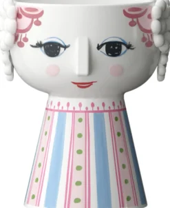 Eva Lysestage H9. 5 cm pink