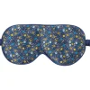 Fan Palm sleeping mask cornflower blue