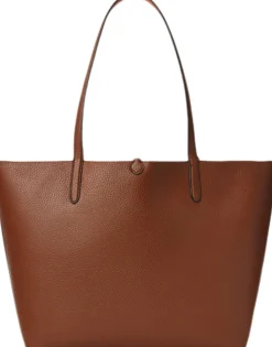 Faux-Leather Reversible Tote