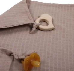 Figure blankie teether