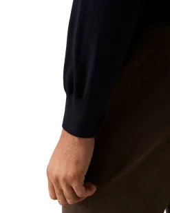 Fine Knit Merino Polo Shirt