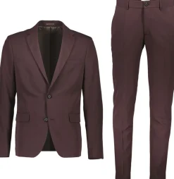Fine twill stretch suit