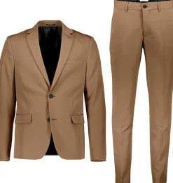 Fine twill stretch suit