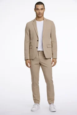 Fine twill stretch suit