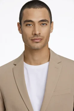 Fine twill stretch suit