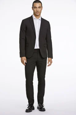 Fine twill stretch suit