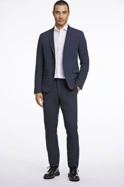 Fine twill stretch suit