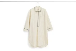 Fineline Long Nightshirt-M/L-Ivory
