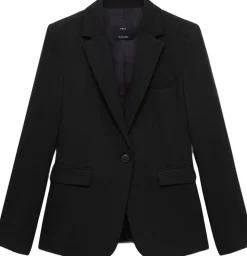 Fitted suit jacket