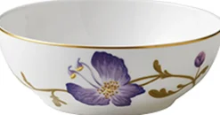 Flora 50 cl. skål - Stedmoderblomst