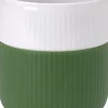 Fluted Contrast Mug 35cl Forest Green