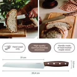 Folken Brødkniv 21cm