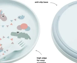 Foodie spisesæt Celebration Blå