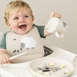 Foodie tallerken Tiny farm Sand