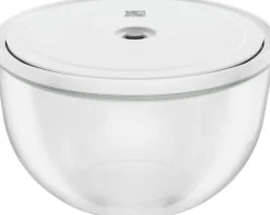 Fresh & Save BOWLS Vakuumskål L / 26 cm, Glas, Gennemsigtig