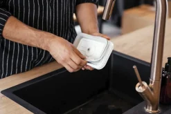 Fresh & Save Vakuum køleboks, Glas, Grå