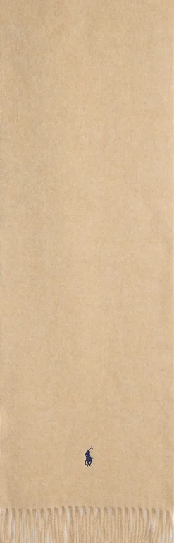 Fringe-Trim Wool Scarf