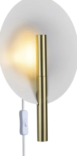 Furiko | Væglampe | Børstet messing