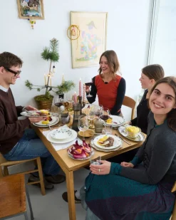 GC Cottage Tallerken Ø23 cm hvid m. deko