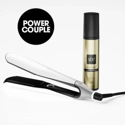 ghd Chronos Max - Wide Plate Hair Straightener White