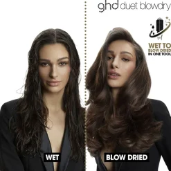ghd Duet Blowdry - 2-in-1 Hair Dryer Brush White