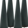 Giftbox w. spike, remote, LED cone candle, Pine green, Smoot