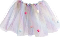 4-Girlz skørt og hårbøjle med enhjørningehorn. Str. 3-6 år.