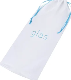 GLAS - PURPLE ROSE NUBBY DILDO