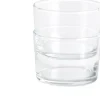 Glass-Set of 4 Small-Clear
