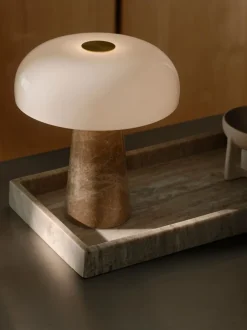 GLOSSY MINI TABLE E14 G45 BEIGE