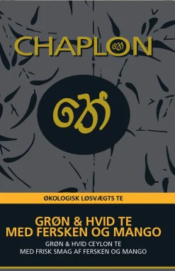 Grøn hvid te fersken og mango økologisk 100g