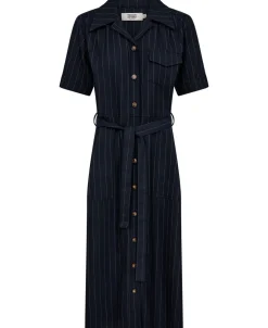 Gro 3 Kortærmede maxikjole skjorte - GRS