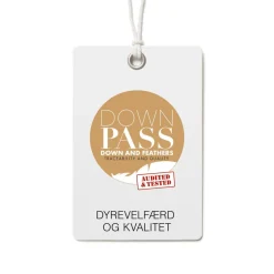 Guld 3-Lags pude Lav 60x63 cm.