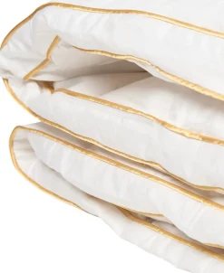 Guld Moskusdun Dyne - Lun 140x200 cm.