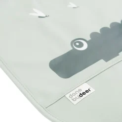 Hagesmæk m/Velcro 2 stk. Croco Grøn