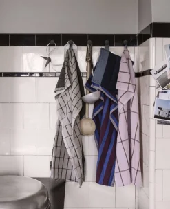 Hale Tea Towel - Sand/Black