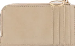 Hammered leather effect card holder