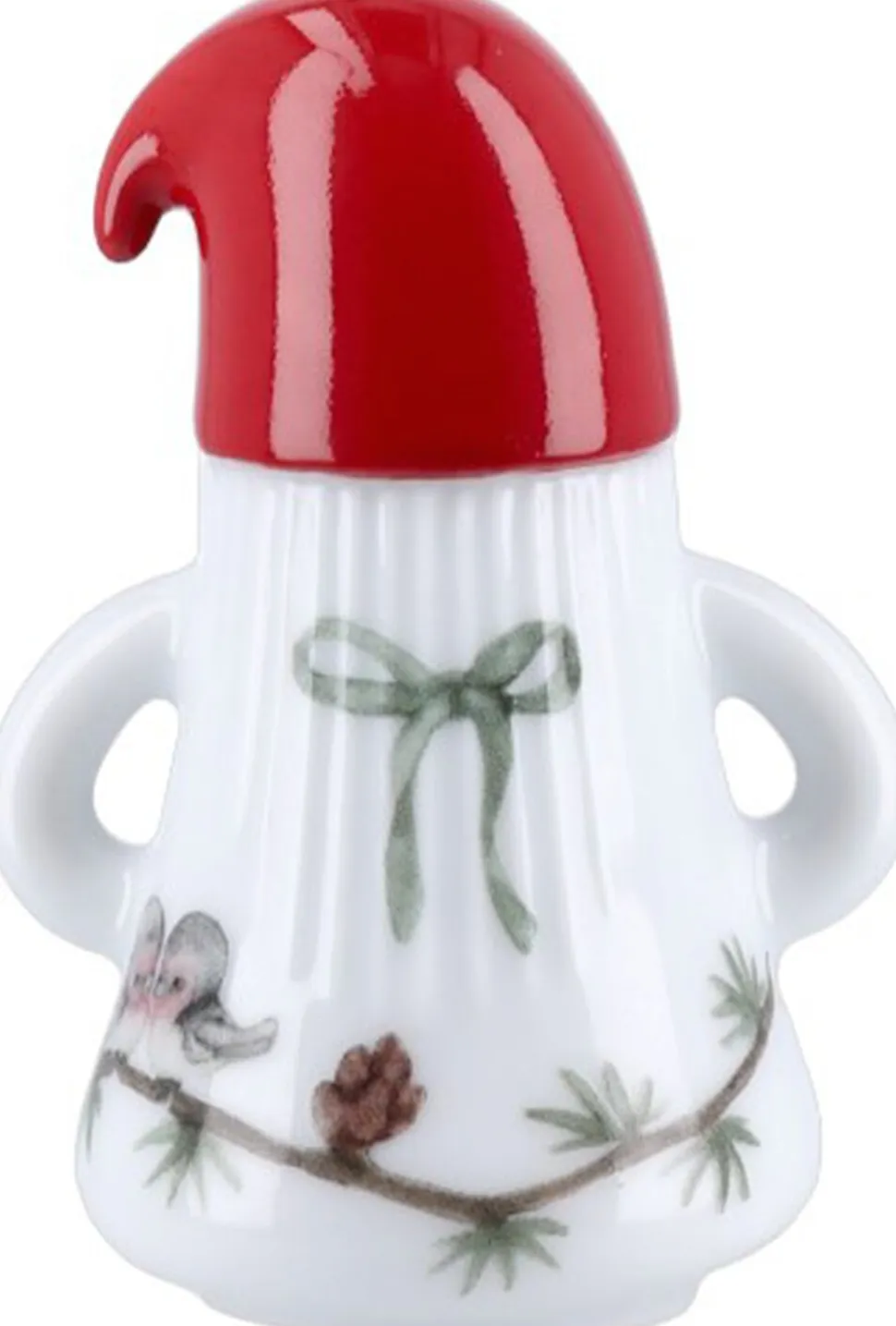 Hammershøi Christmas Nissemor Ø6 cm hvid m. deko