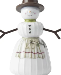 Hammershøi Christmas Snekone H11 hvid m. deko