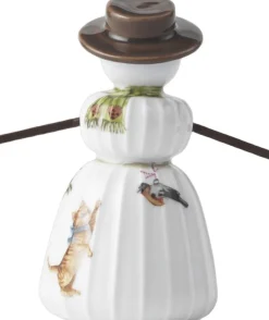 Hammershøi Christmas Snekone H11 hvid m. deko