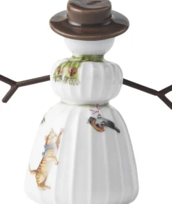 Hammershøi Christmas Snekone H11 hvid m. deko