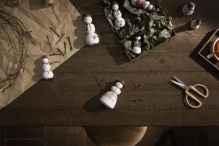 Hammershøi Christmas Snekone H11 hvid m. deko