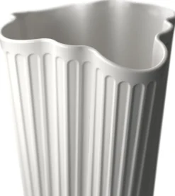 Hammershøi Unfold Vase H20. 5 cm hvid